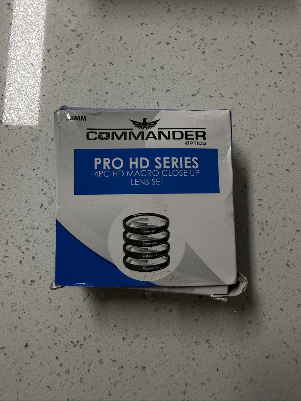 Commander Optics Pro HD Series 4PC Macro Close Up Lens Set of 4